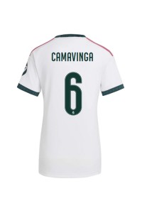 Real Madrid Eduardo Camavinga #6 Fotballdrakt Hjemme Klær Dame 2026-27 Korte ermer